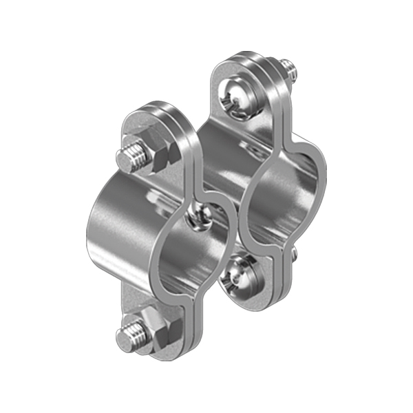 Хомут для труб тип В d=19-30мм, фиксир. тяжелая констр. А2