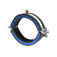 Хомут SBC с синей полосой М8, 82-86 мм.MUPRO