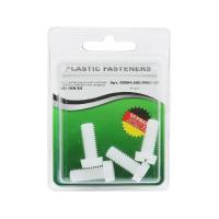 Винт цилиндрический M8x20 полиамид Din84 (БЛИСТЕР-4шт)