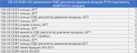 100-3512000-10У р/к РДВ (регулятор давления воздуха) (12 наим./14 шт.) РТИ + пластмасса, КАМРТИ (комплект)