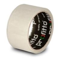 Клейкая лента упаковочная PROFITTO, прозрачная 48 мм х 55 м, 38 мкм