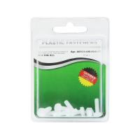 Болт шестигранный M 4x 12 полиамид Din933 (БЛИСТЕР-8шт)