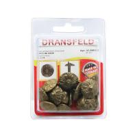 Гвозди декоративные ЛОТОС&nbsp;17,5х16&nbsp;Старая&nbsp;латунь&nbsp;(БЛИСТЕР-20 шт.)