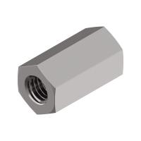 Гайка высокая М8 нержавеющая А2, DIN6334