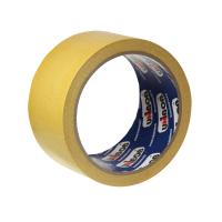 Клейкая лента двухсторонняяUNIBOB ткань 50мм х 10м