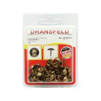 Гвозди декоративные МЕДУЗА&nbsp;&nbsp;8х13&nbsp;Старое&nbsp;золото&nbsp;(БЛИСТЕР-50 шт.)