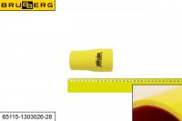 АКЦИЯ 65115-1303026-28 патрубок системы охлаждения D=48*58 L=120, усил.(5 сл. арм) силикон, BRUBBERG