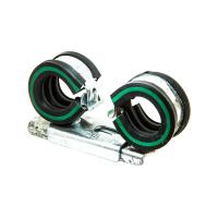 Хомут Mupro Vario Twin Clip с зел. полосой 1/2