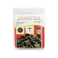 Гвозди декоративные ПАЛЬМА&nbsp;12х13&nbsp;Лакированая&nbsp;бронза&nbsp;(БЛИСТЕР-30 шт.)