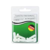 Болт шестигранный M 6x 20 полиамид Din933 (БЛИСТЕР-6шт)