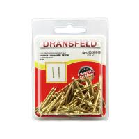 Гвоздь латунированный 1,8х25 обивочный с круглуглой гололовкой (БЛИСТЕР-100шт.)