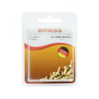 Винт цилиндрический М4х 8 латунный DIN84 (Блистер - 12шт.)