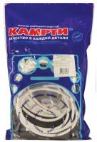 740-1002000У р/к двигателя, БРТ (5 наим./72 шт.) белый силикон + черная прокладка, КАМРТИ (комплект)