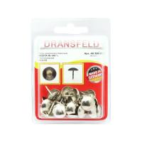 Гвозди декоративные МЕДУЗА&nbsp;12,5х13&nbsp;Никель&nbsp;(БЛИСТЕР-30 шт.)