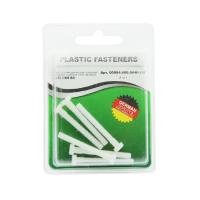 Винт цилиндрический M4x35 полиамид Din84 (БЛИСТЕР-6шт)