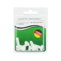 Болт шестигранный M 6x 16 полиамид Din933 (БЛИСТЕР-6шт)