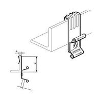 Зажим балочный вертикальный под хомут 4-10/60 Sinard