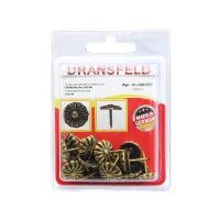 Гвозди декоративные ПАЛЬМА&nbsp;14х14&nbsp;Лакированая&nbsp;бронза&nbsp;(БЛИСТЕР-20 шт.)