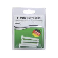 Винт цилиндрический M6x45 полиамид Din84 (БЛИСТЕР-4шт)