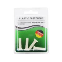 Винт потай M 6x 25 полиамид Din963 (БЛИСТЕР-4шт)