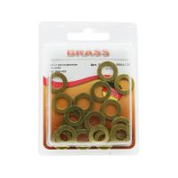 Шайба плоская уменьшенная D8,0 латунь DIN433 (БЛИСТЕР - 20шт)