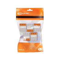 Строительно-монтажная клемма TDM КБМ-2273-233 (2,5мм2) с пастой (5 шт/упак)