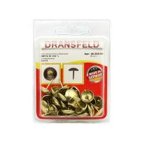 Гвозди декоративные МЕДУЗА&nbsp;12,5х13&nbsp;Латунь&nbsp;(БЛИСТЕР-30 шт.)