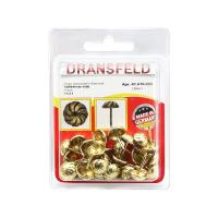 Гвозди&nbsp;декоративные&nbsp;ТАЙФУН&nbsp;11х13&nbsp;Латунь&nbsp;(БЛИСТЕР-30 шт.)