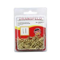 Гвоздь латунированный 1,0х12 обивочный с круглуглой гололовкой (БЛИСТЕР-500шт.)