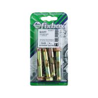 Анкерный болт с гайкой 10x 60 цинк 4 шт (блистер)