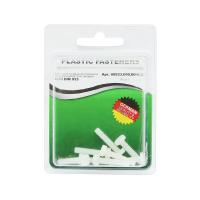 Болт шестигранный M 4x 20 полиамид Din933 (БЛИСТЕР-8шт)