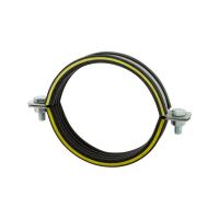 Хомут подвесной двойной желт/полоса 133 мм.MUPRO