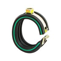 Хомут Mupro Safety Clip зелен. полоса М8-40 мм. оцинк.