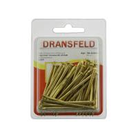 Гвоздь латунированный 2,2х50 обивочный с круглуглой гололовкой (БЛИСТЕР-50шт.)