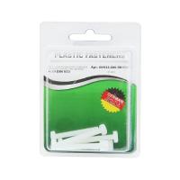 Болт шестигранный M 4x 30 полиамид Din933 (БЛИСТЕР-8шт)