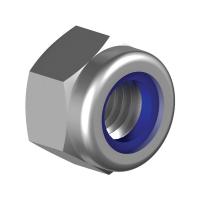 Гайка самоконтрящаяся М8 нержавеющая А2, DIN985