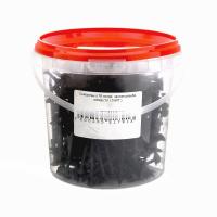 Саморезы черные 4,2х76 частая резьба, потай (1л/0,8кг)