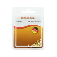 Винт цилиндрический М2,5х 4 латунный DIN84 (Блистер - 20шт.)