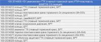 100-3514000-10У р/к ГТК (главный тормозной кран) (13 наим./21 шт.) РТИ + пластмасса, КАМРТИ (комплект)