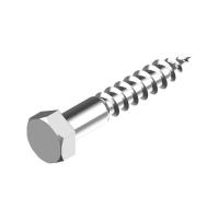 Шуруп шестигранный М10х200 (Глухарь) нержавеющий А2, DIN571