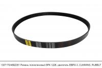 АКЦИЯ 1307170/4892351 Ремень поликлиновый 8PK1226, двигатель ЕВРО-3, CUMMINS, RUBELT