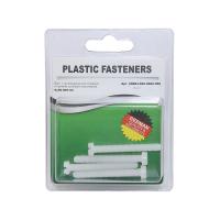 Винт цилиндрический M6x50 полиамид Din84 (БЛИСТЕР-4шт)