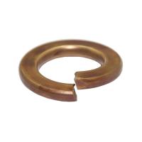 Шайба гровер пружинная М8 бронза DIN127 (БЛИСТЕР - 20шт)
