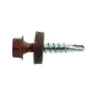 С/р. 4,8х25 кров., сверло RAL-3009/красная окись