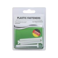 Винт цилиндрический M6x60 полиамид Din84 (БЛИСТЕР-4шт)