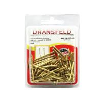 Гвоздь латунированный 2,0х30 обивочный с круглуглой гололовкой (БЛИСТЕР-100шт.)