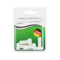 Болт шестигранный M 8x 20 полиамид Din933 (БЛИСТЕР-4шт)