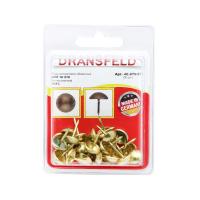 Гвозди декоративные ЗОНТ&nbsp;11х13&nbsp;Латунь&nbsp;(БЛИСТЕР-30 шт.)