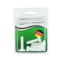 Болт шестигранный M 6x 25 полиамид Din933 (БЛИСТЕР-6шт)