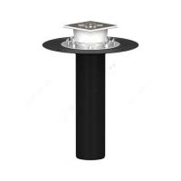 Воронка кровельная с верт. выпуском Дн 110 с трапом приж. фланцем из нерж. стали Татполимер